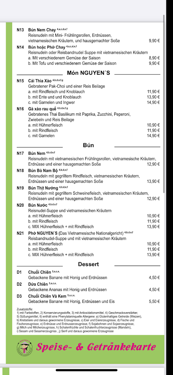 Speisekarte photo 2