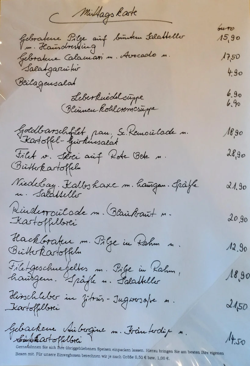 Speisekarte photo 3
