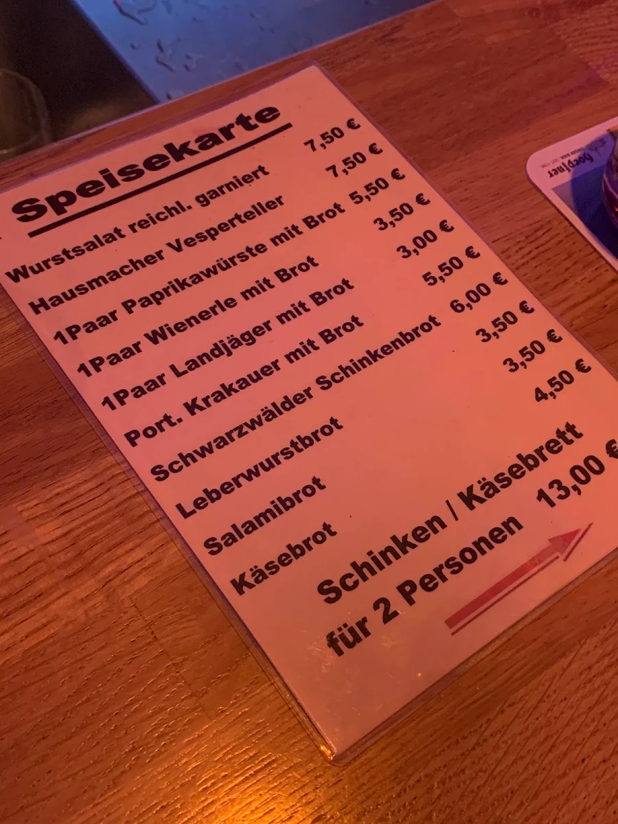 Speisekarte photo 1