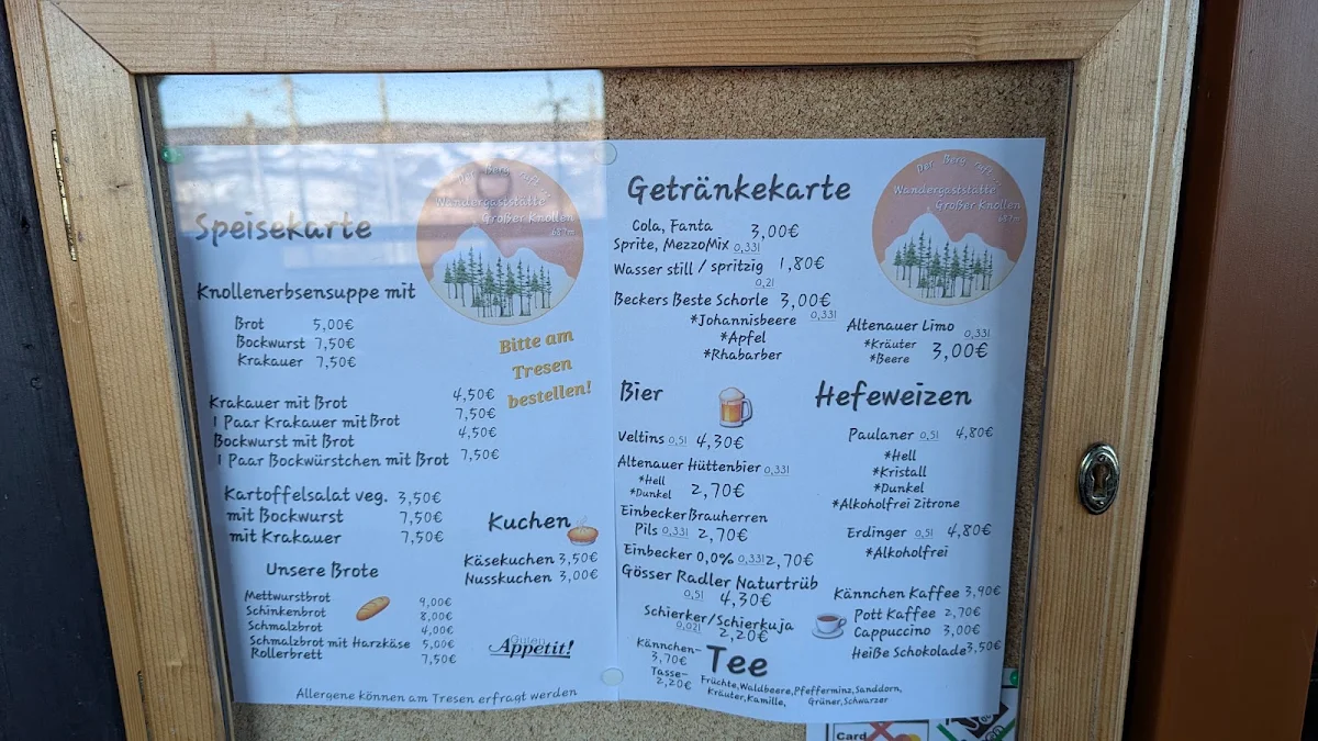 Speisekarte photo 1