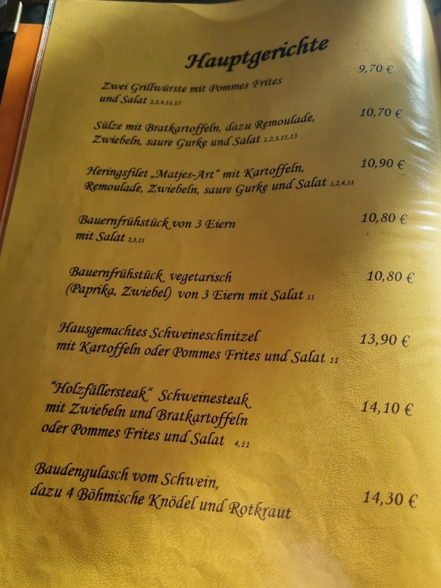 Speisekarte photo 2