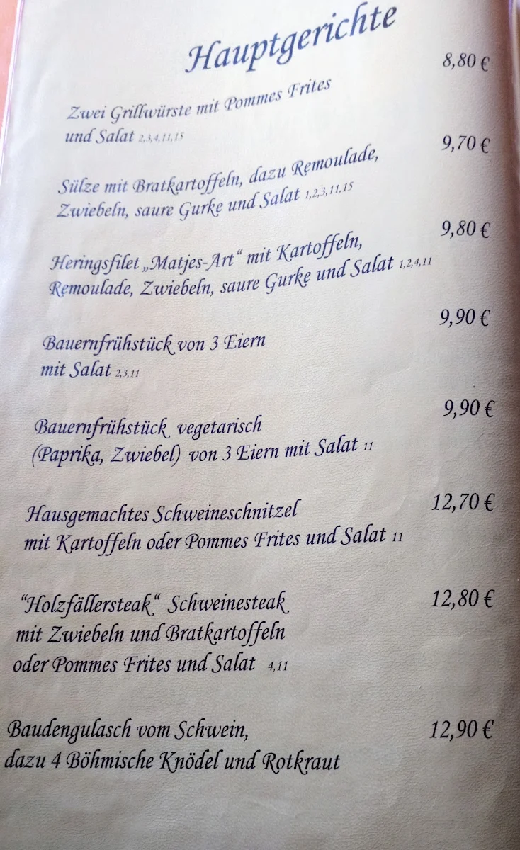 Speisekarte photo 7