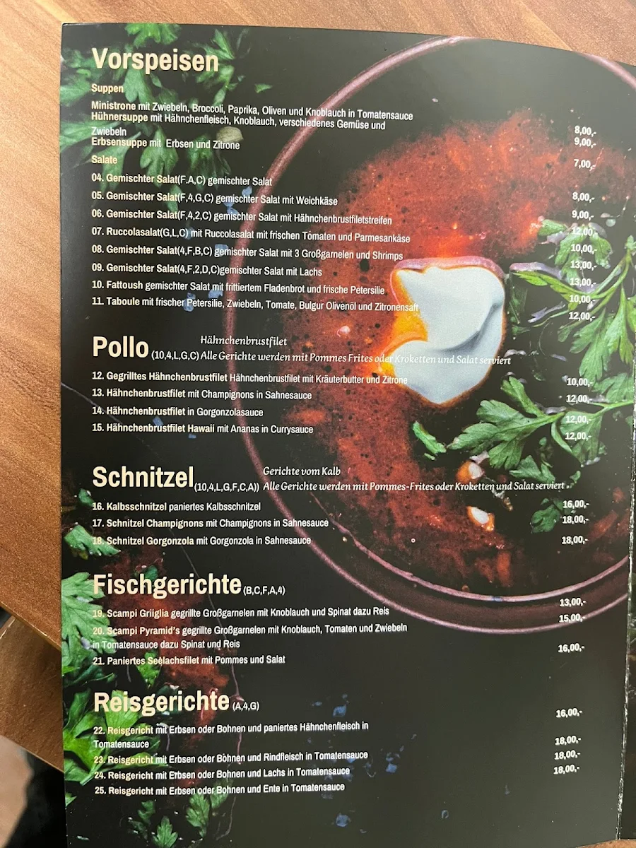 Speisekarte photo 3