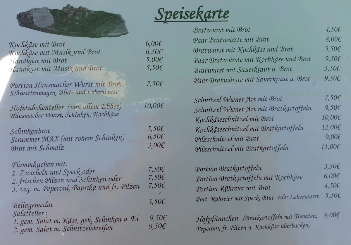 Speisekarte photo 3