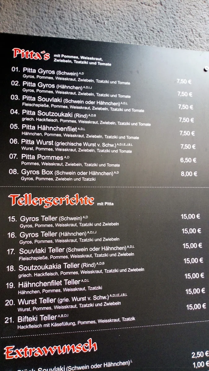 Speisekarte photo 8