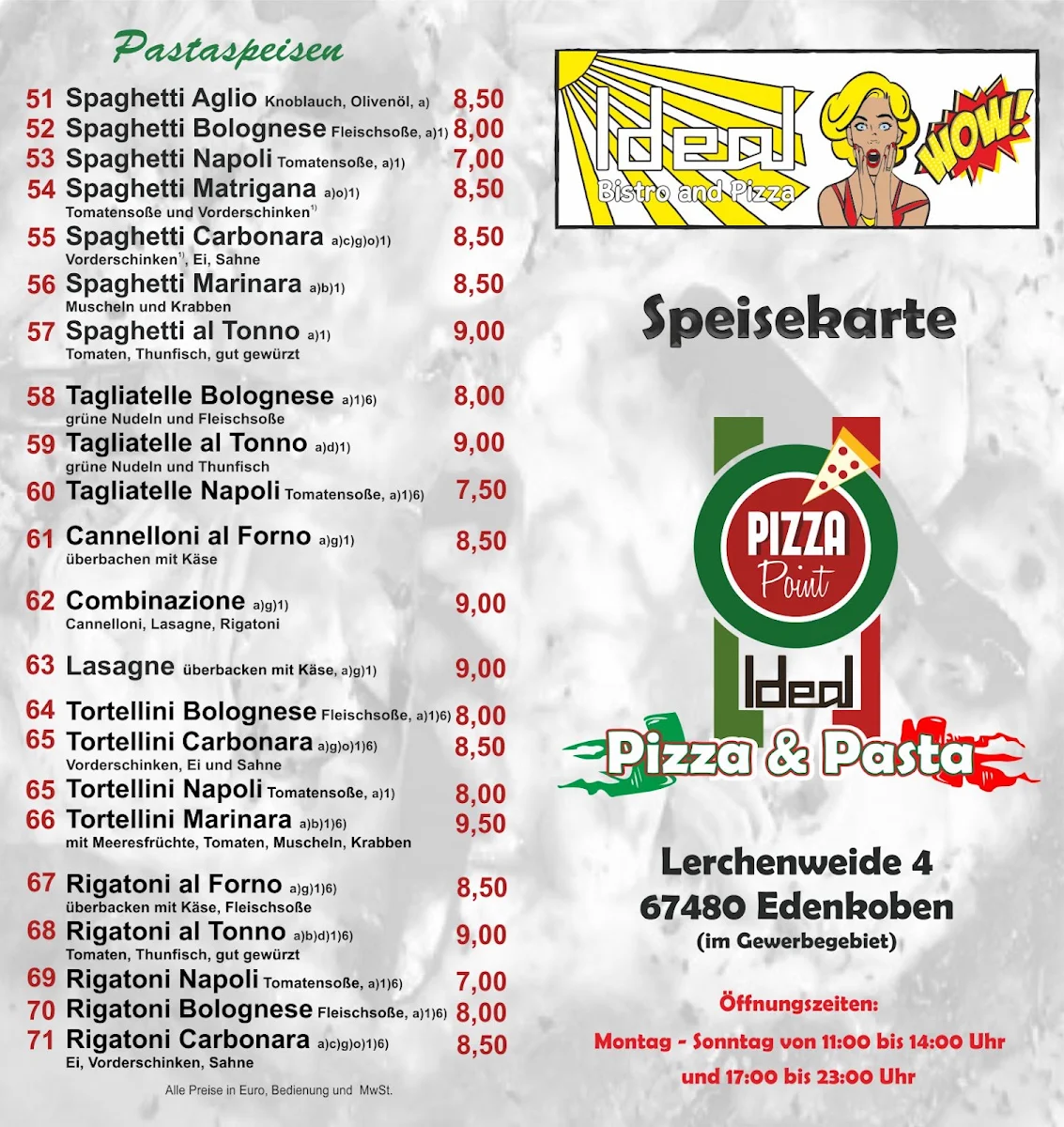 Speisekarte photo 2