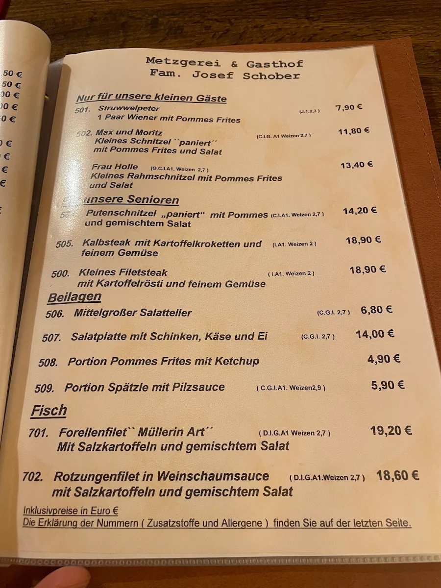 Speisekarte photo 1