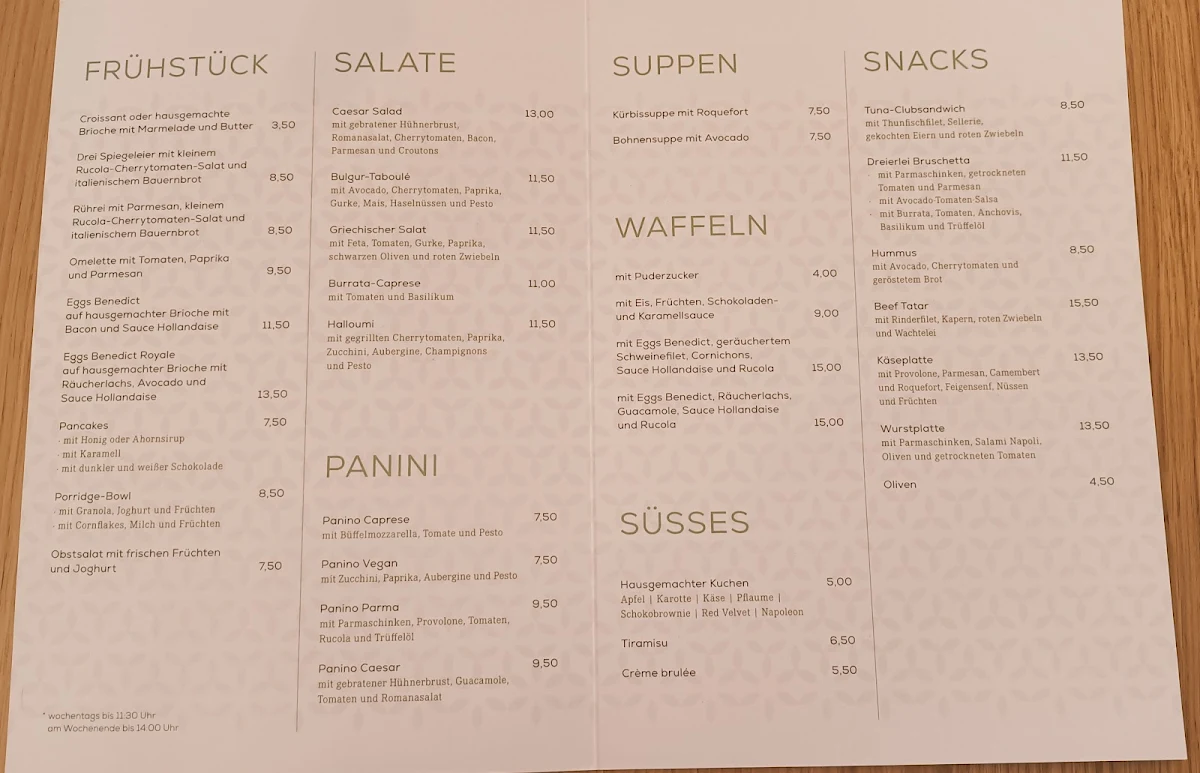 Speisekarte photo 3