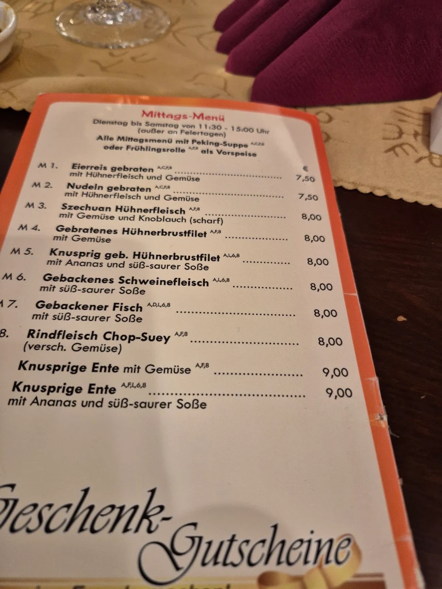 Speisekarte photo 4