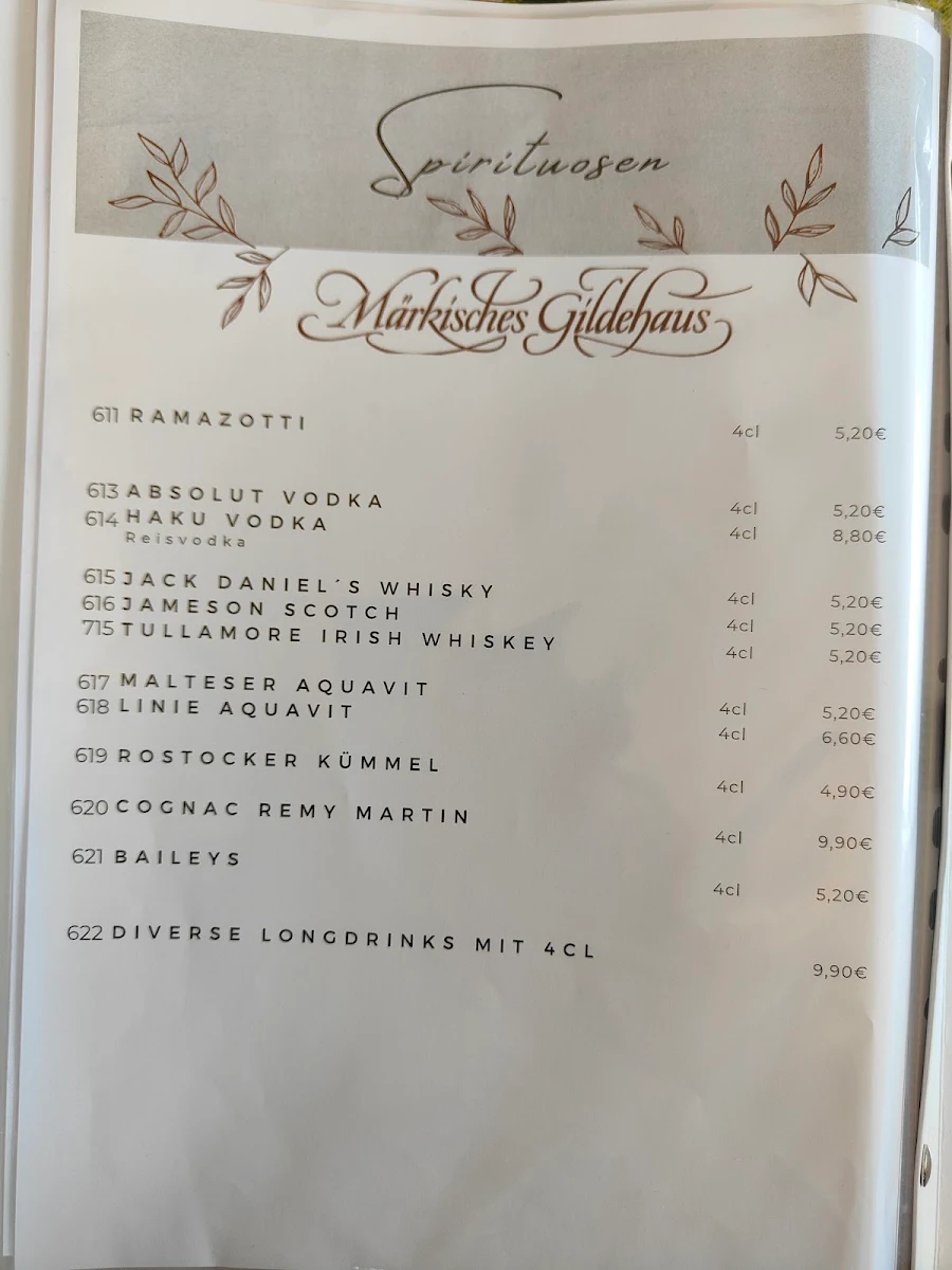 Speisekarte photo 2