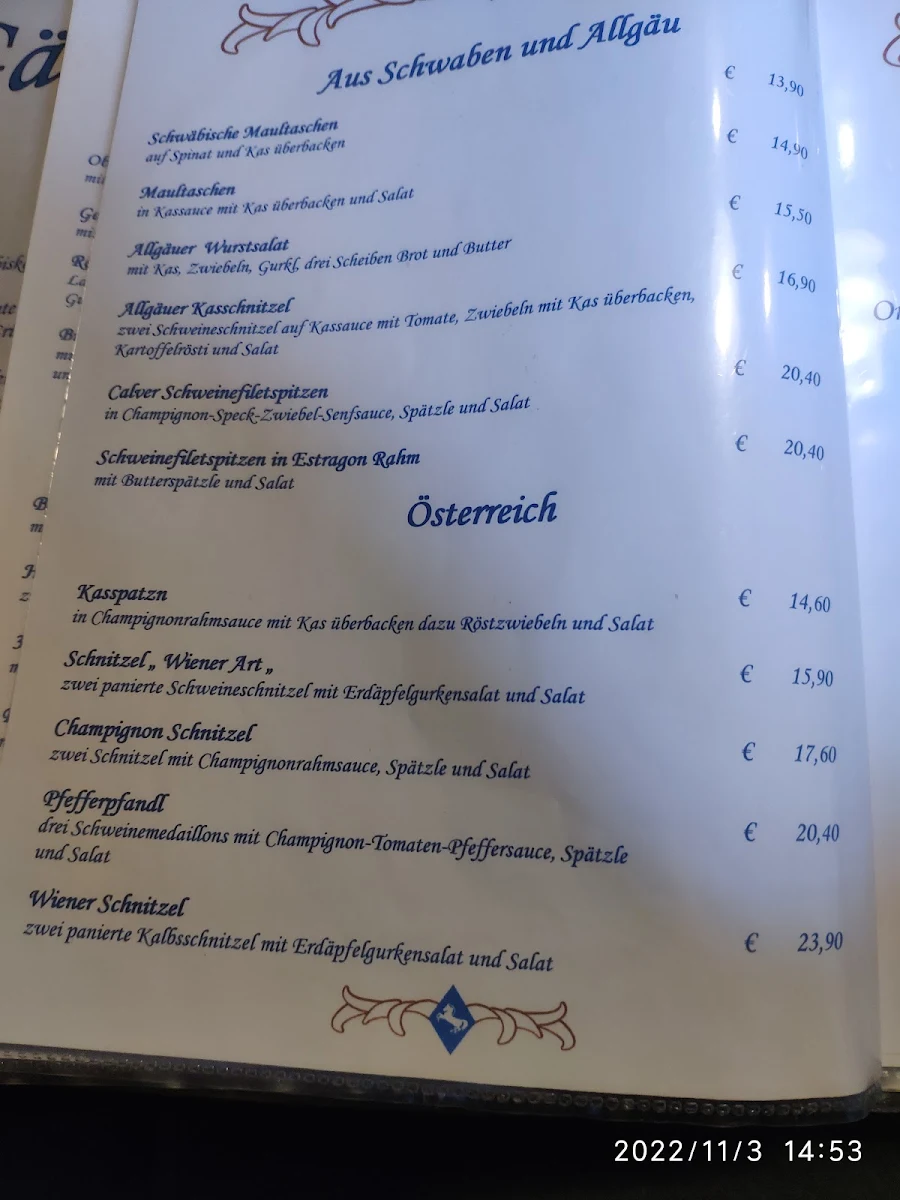 Speisekarte photo 8