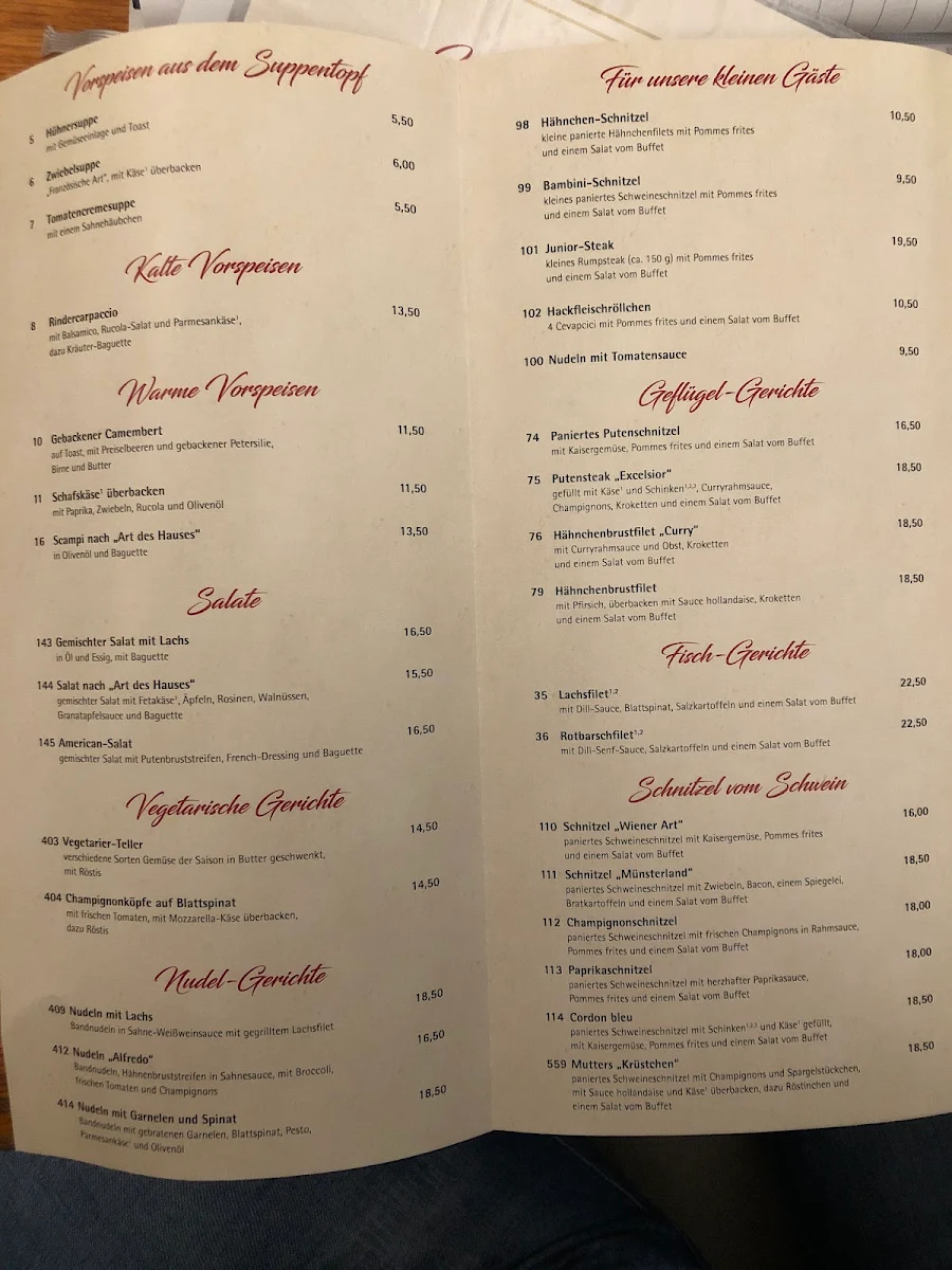 Speisekarte photo 2