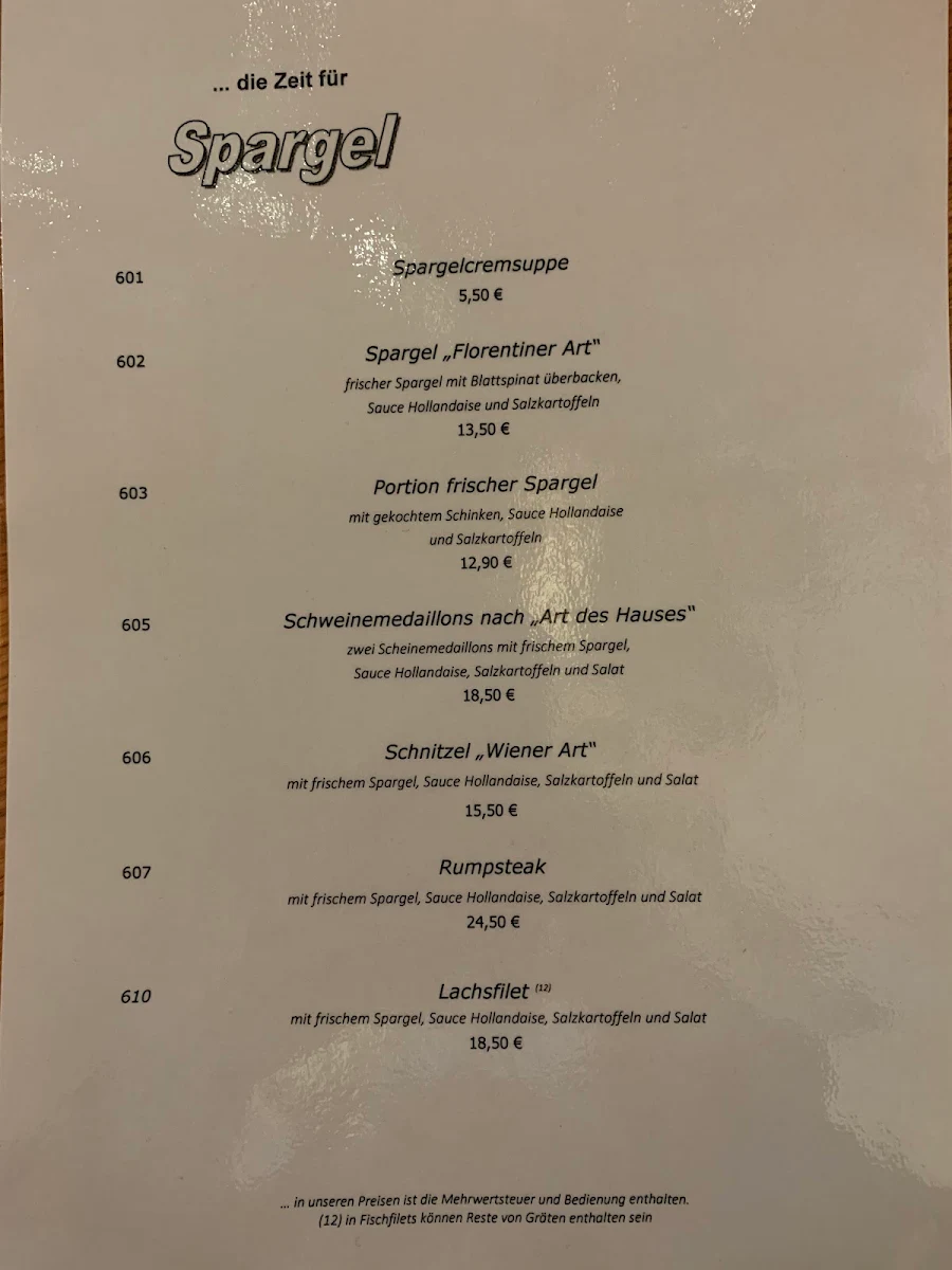 Speisekarte photo 5