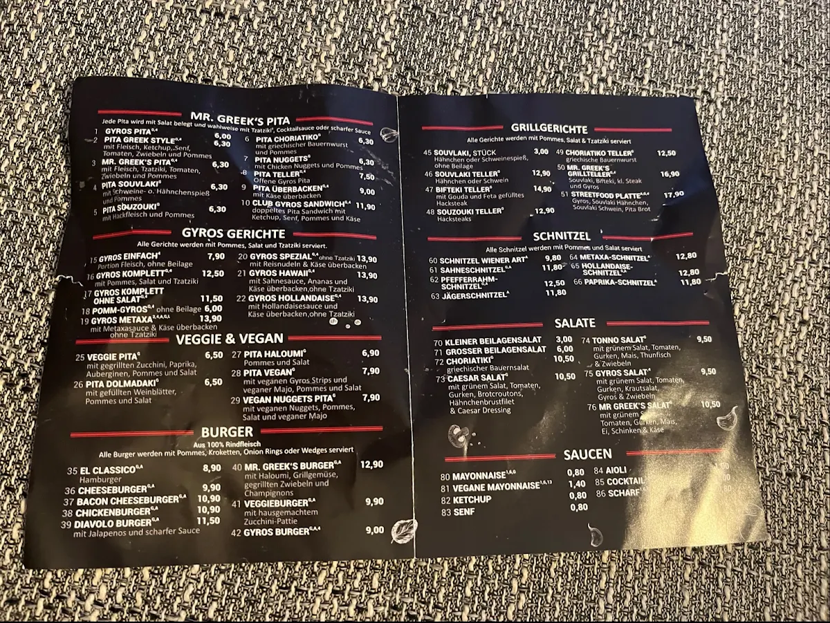 Speisekarte photo 2