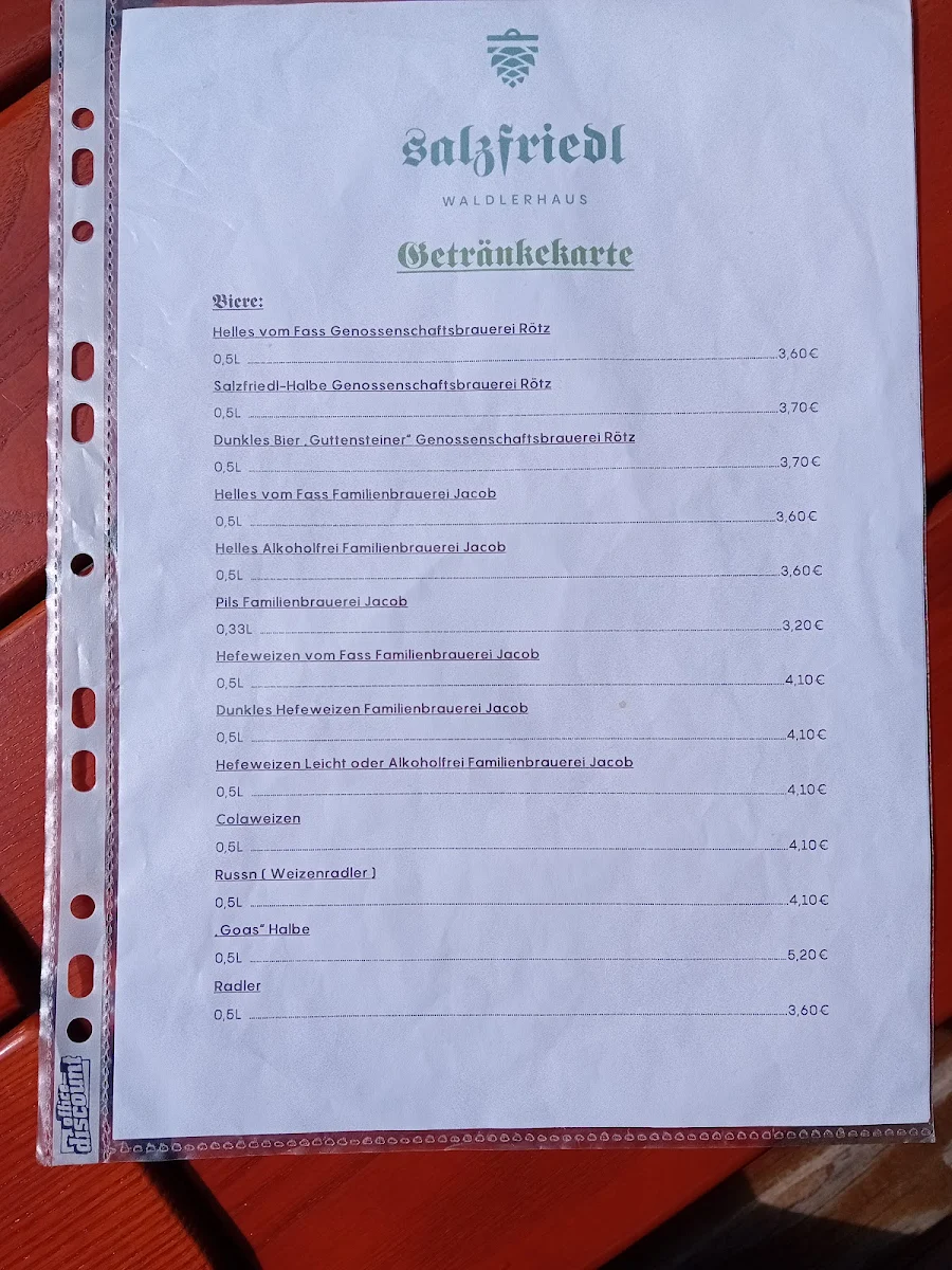 Speisekarte photo 2