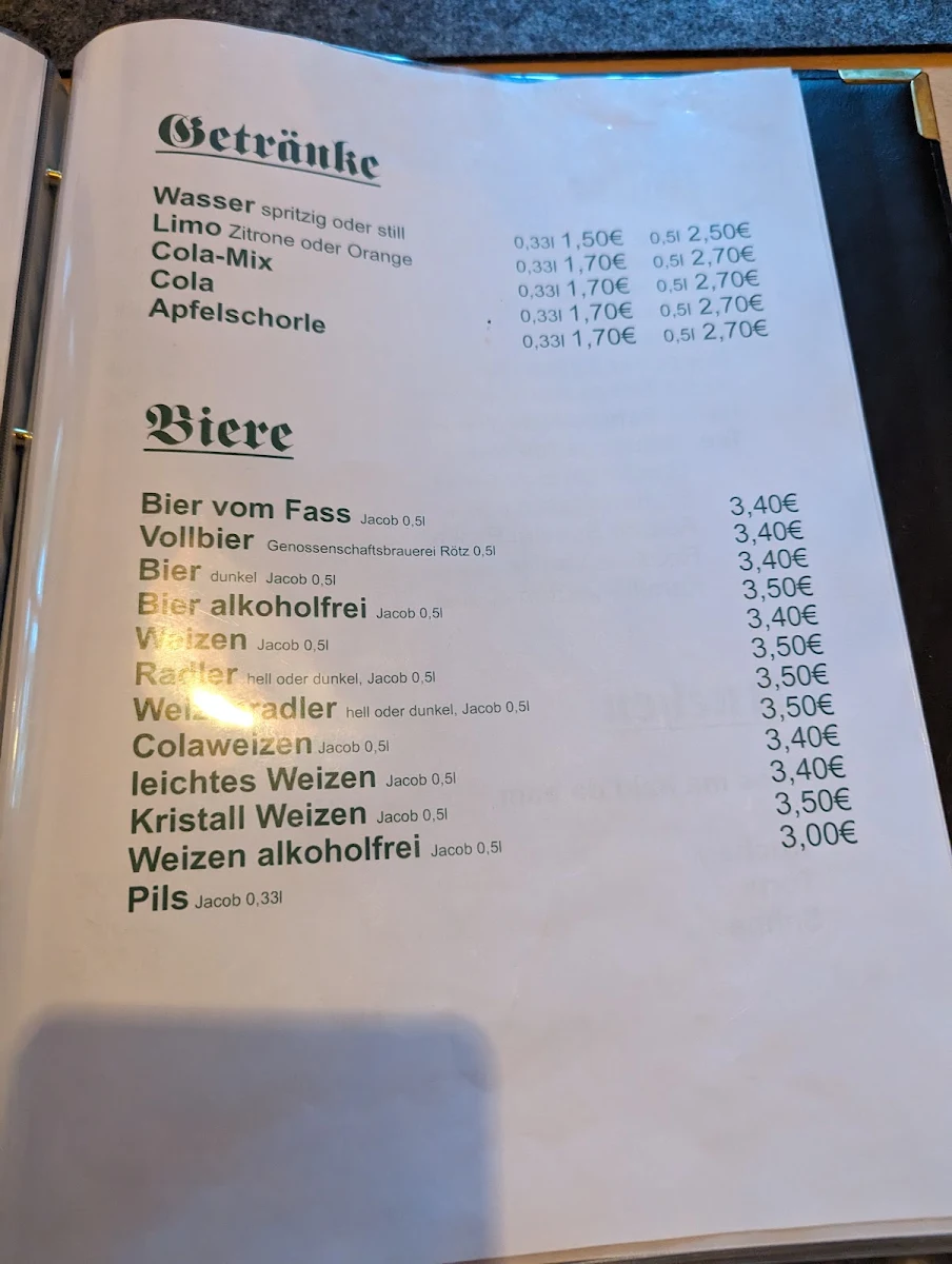 Speisekarte photo 5