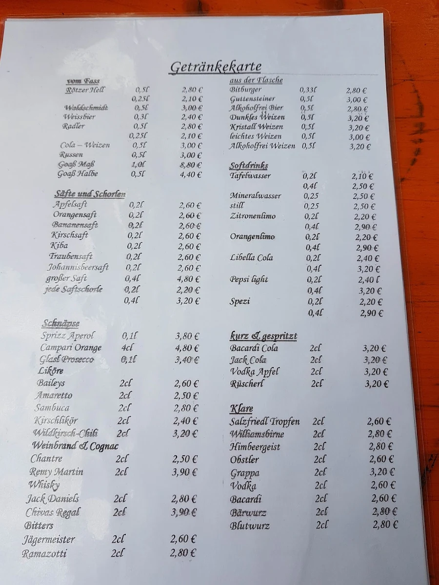 Speisekarte photo 6