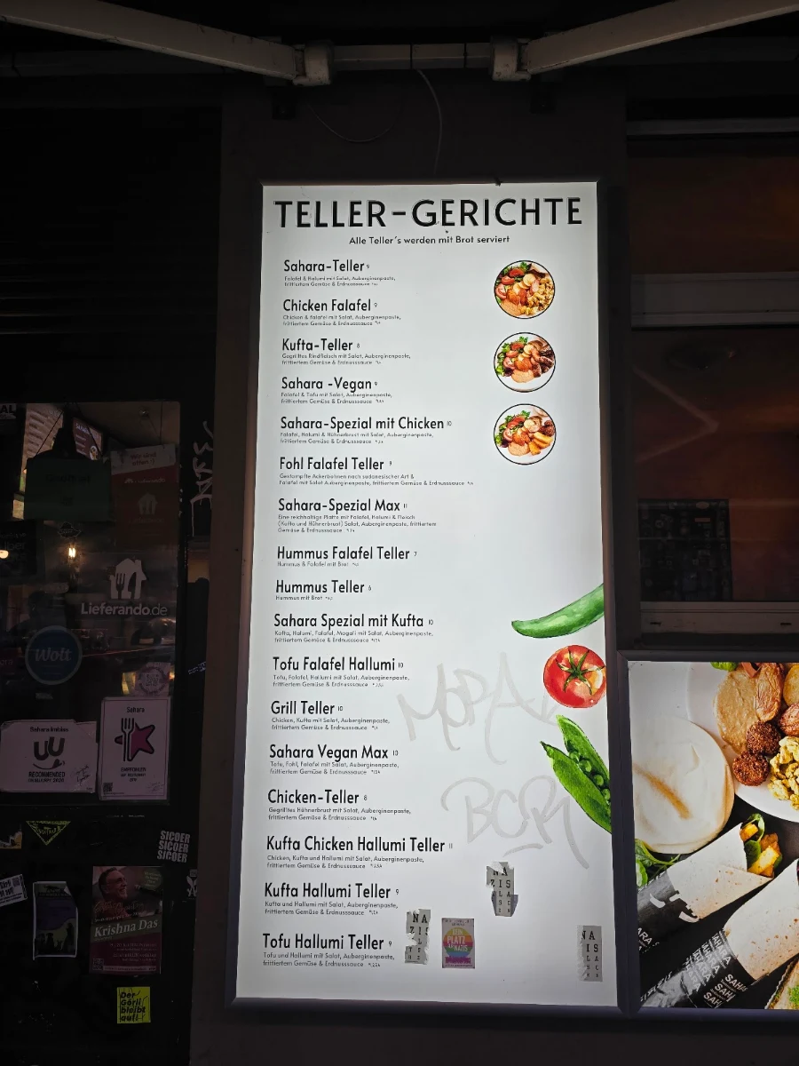 Speisekarte photo 2