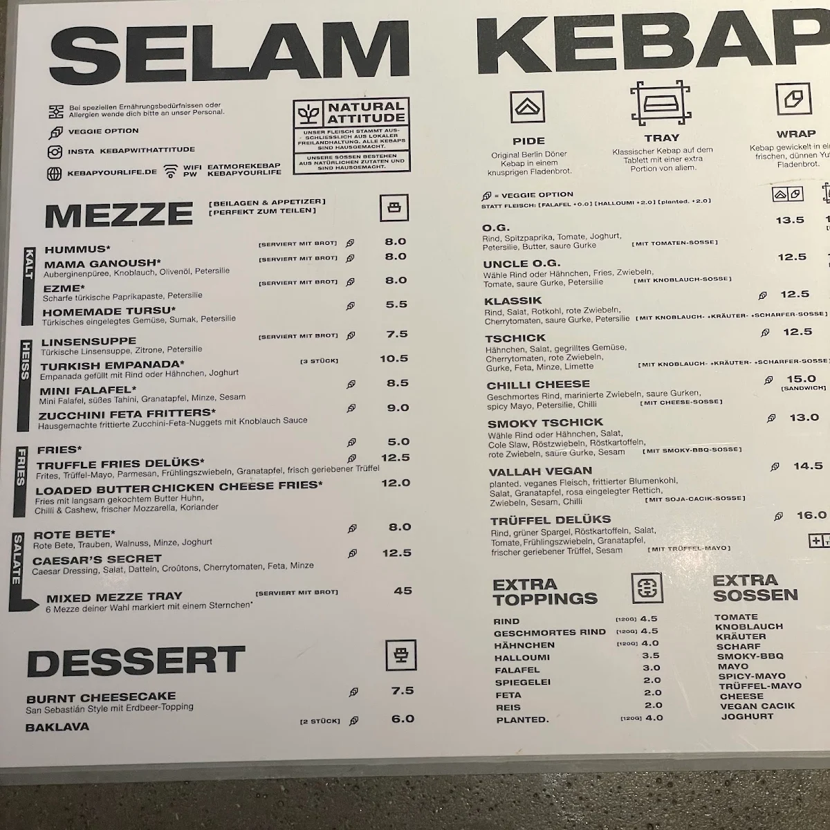 Speisekarte photo 2