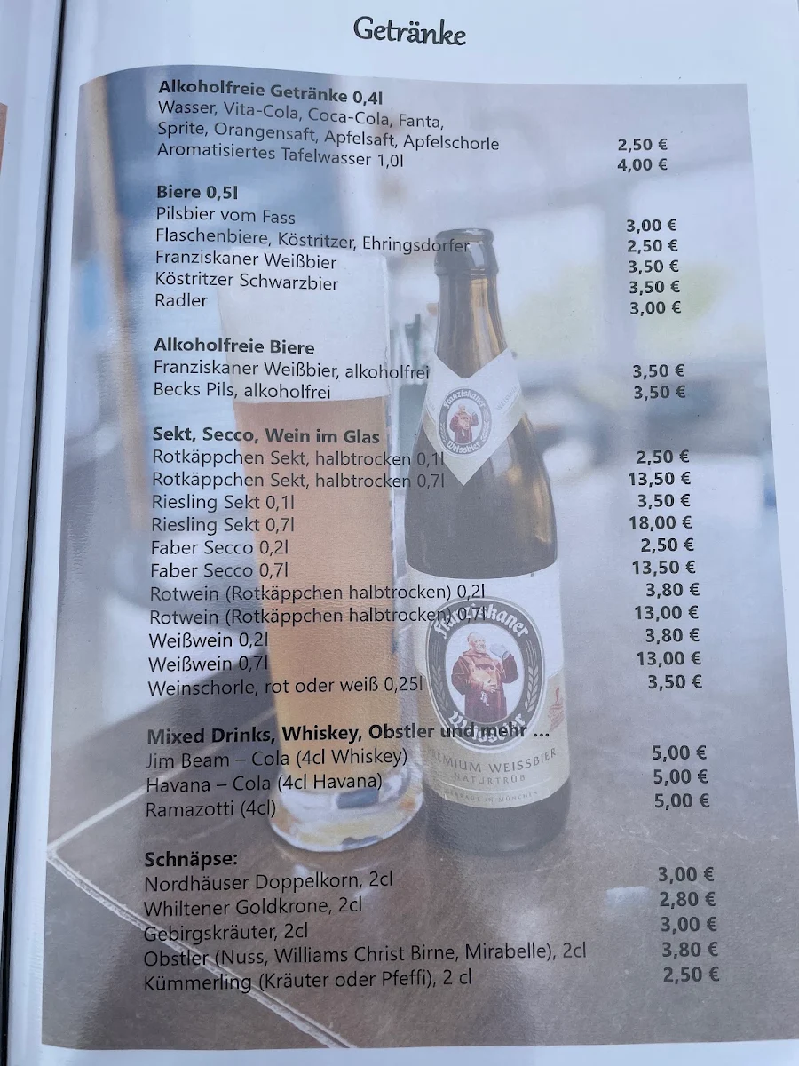 Speisekarte photo 1