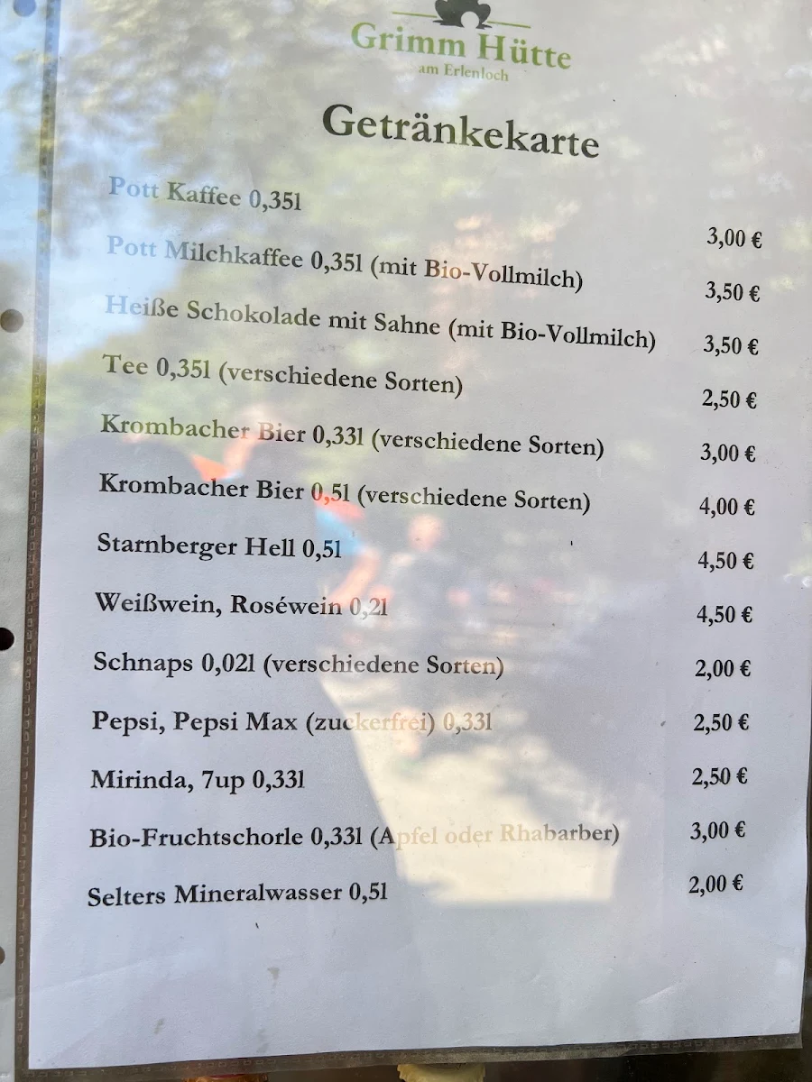 Speisekarte photo 1