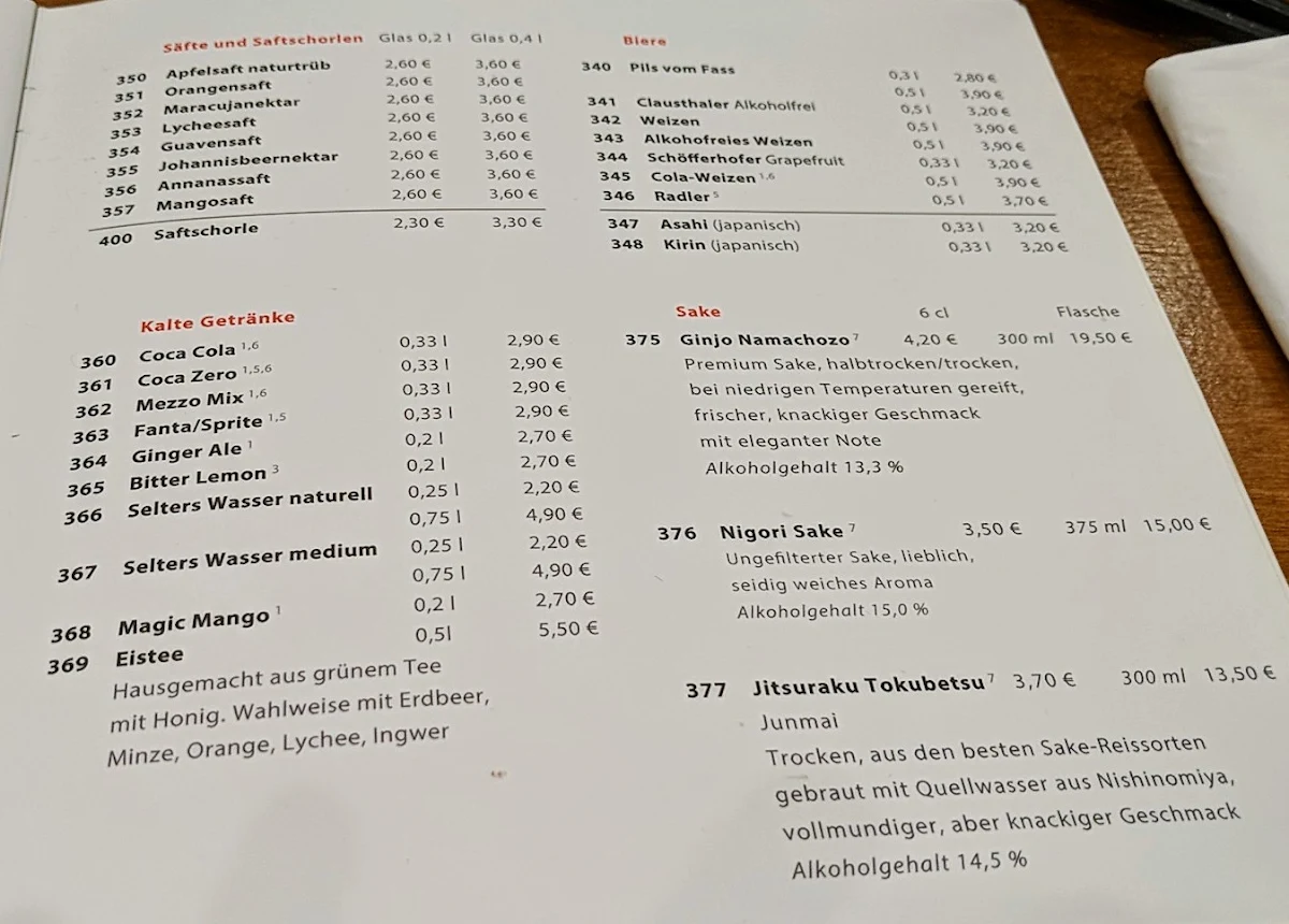 Speisekarte photo 10