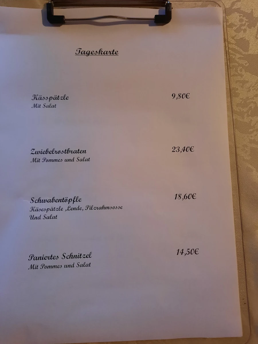 Speisekarte photo 3