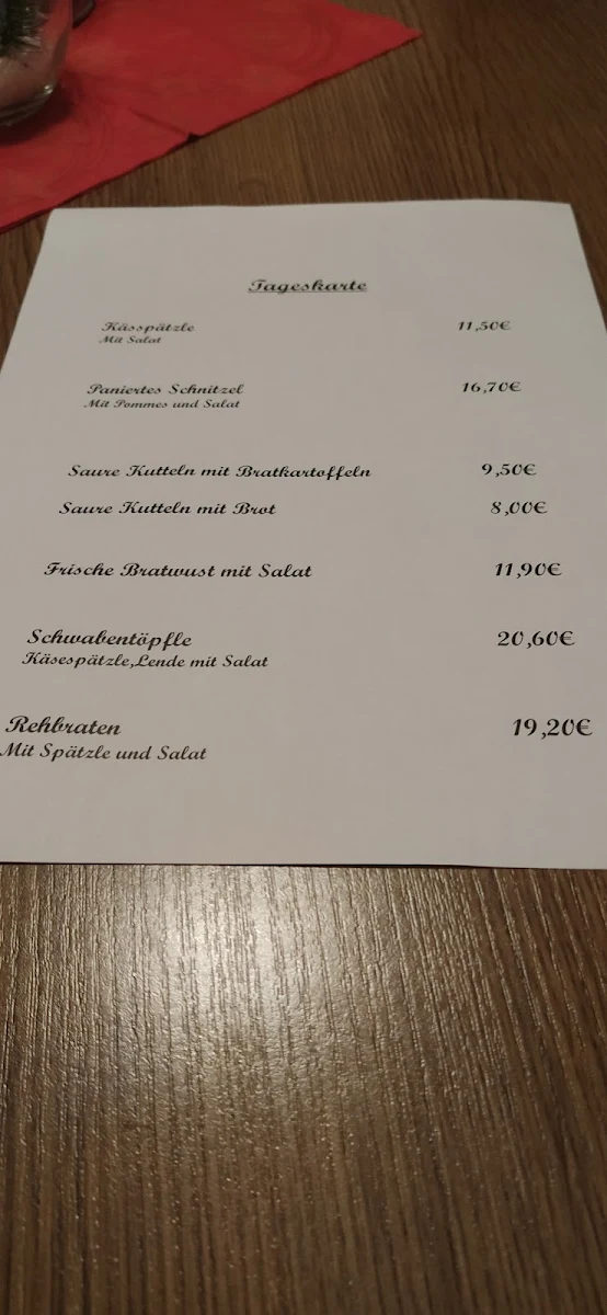 Speisekarte photo 6