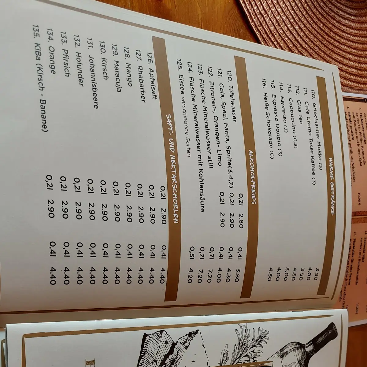 Speisekarte photo 10
