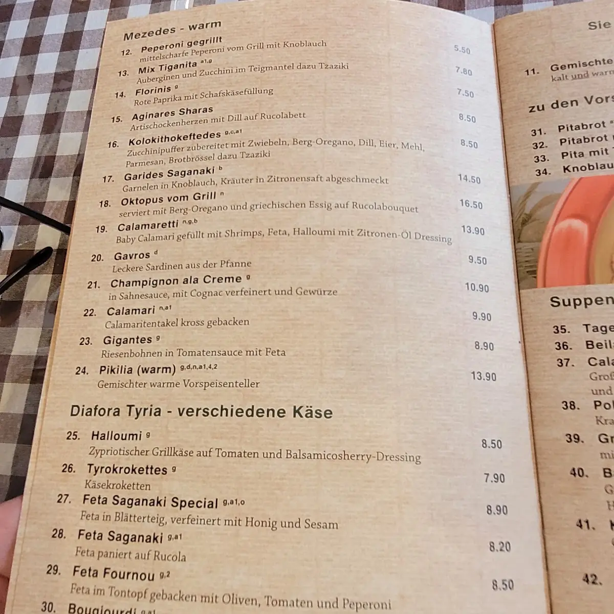Speisekarte photo 8