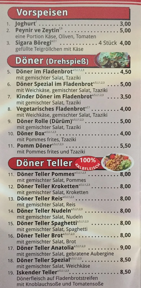 Speisekarte photo 4
