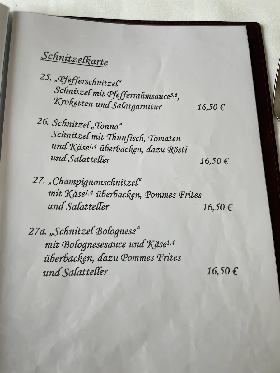 Speisekarte photo 1