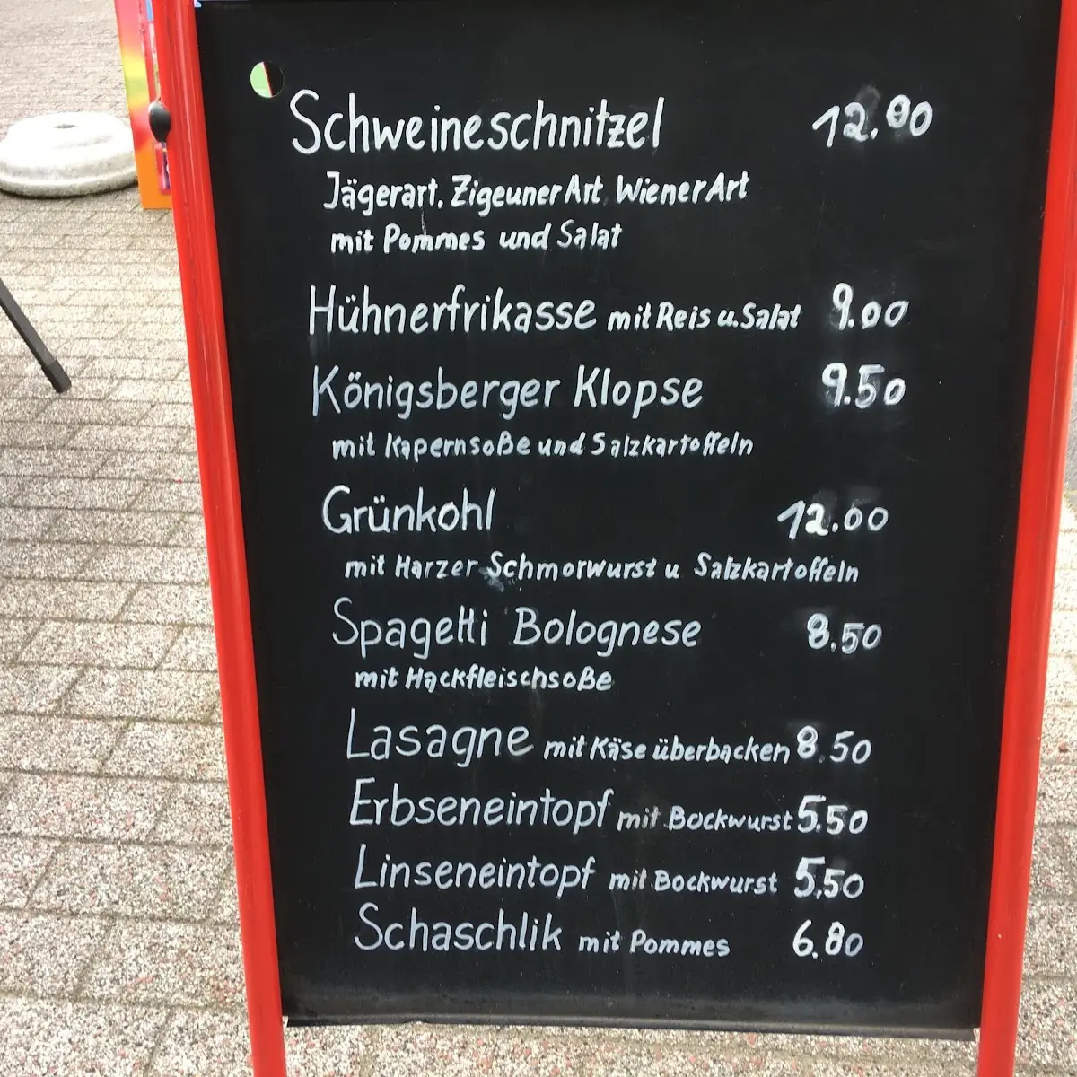 Speisekarte photo 2