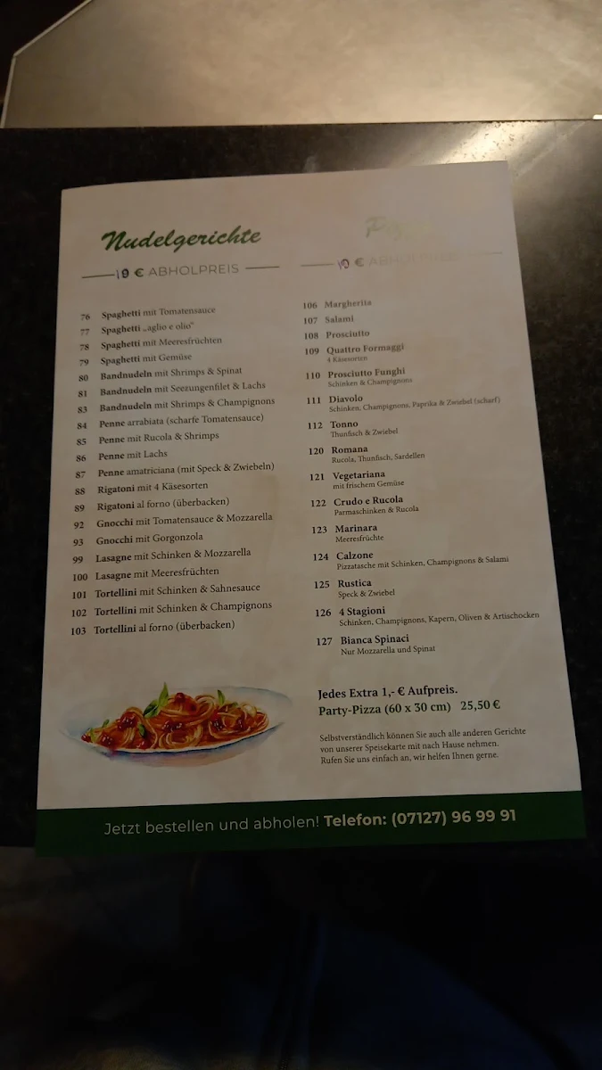 Speisekarte photo 1