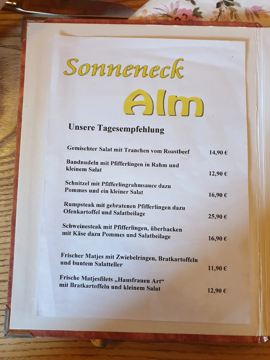 Speisekarte photo 4