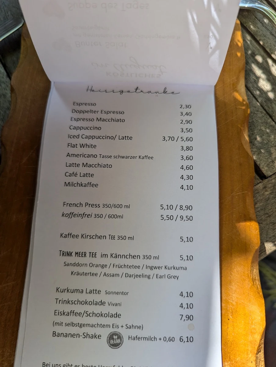 Speisekarte photo 3