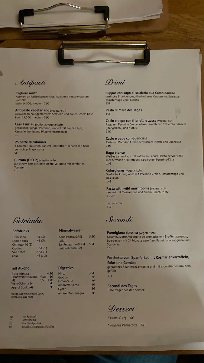 Speisekarte photo 5