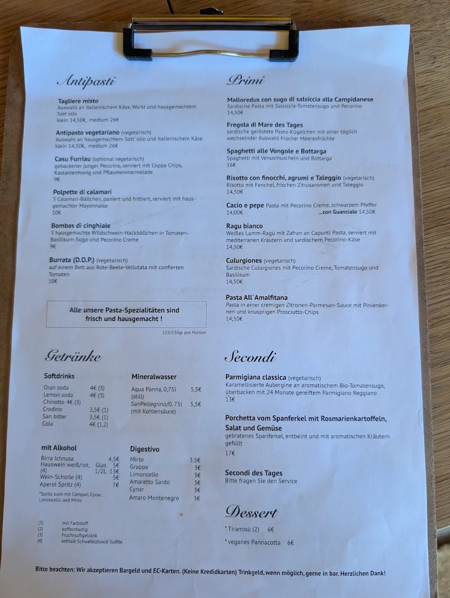 Speisekarte photo 6