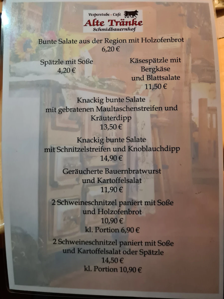 Speisekarte photo 3