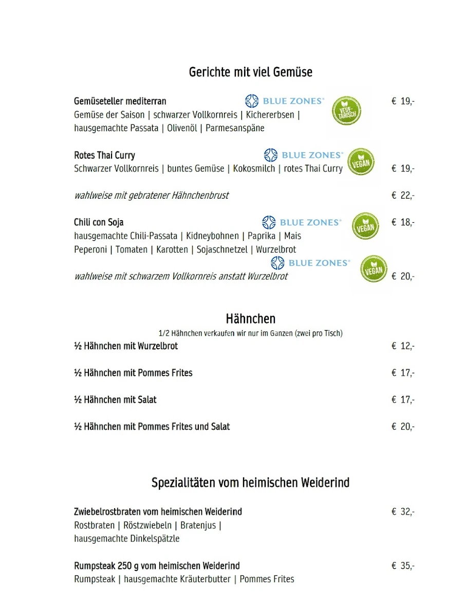 Speisekarte photo 4