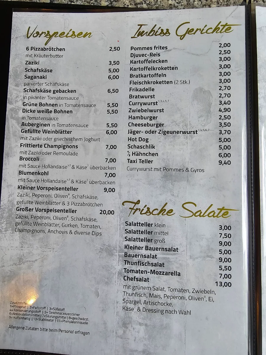 Speisekarte photo 3