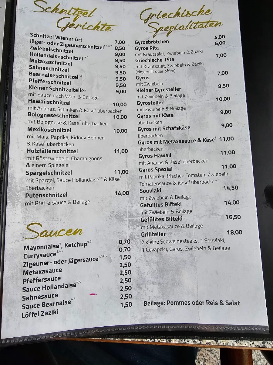 Speisekarte photo 5
