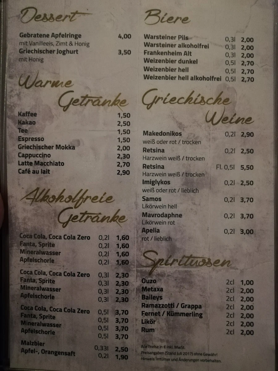 Speisekarte photo 6
