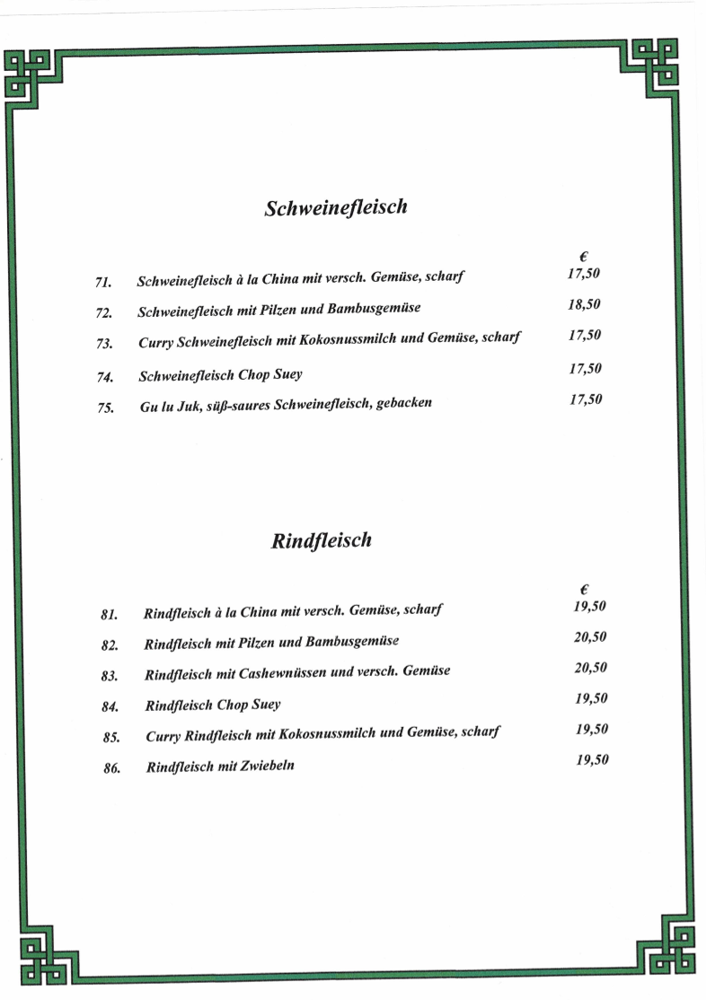 Speisekarte photo 6