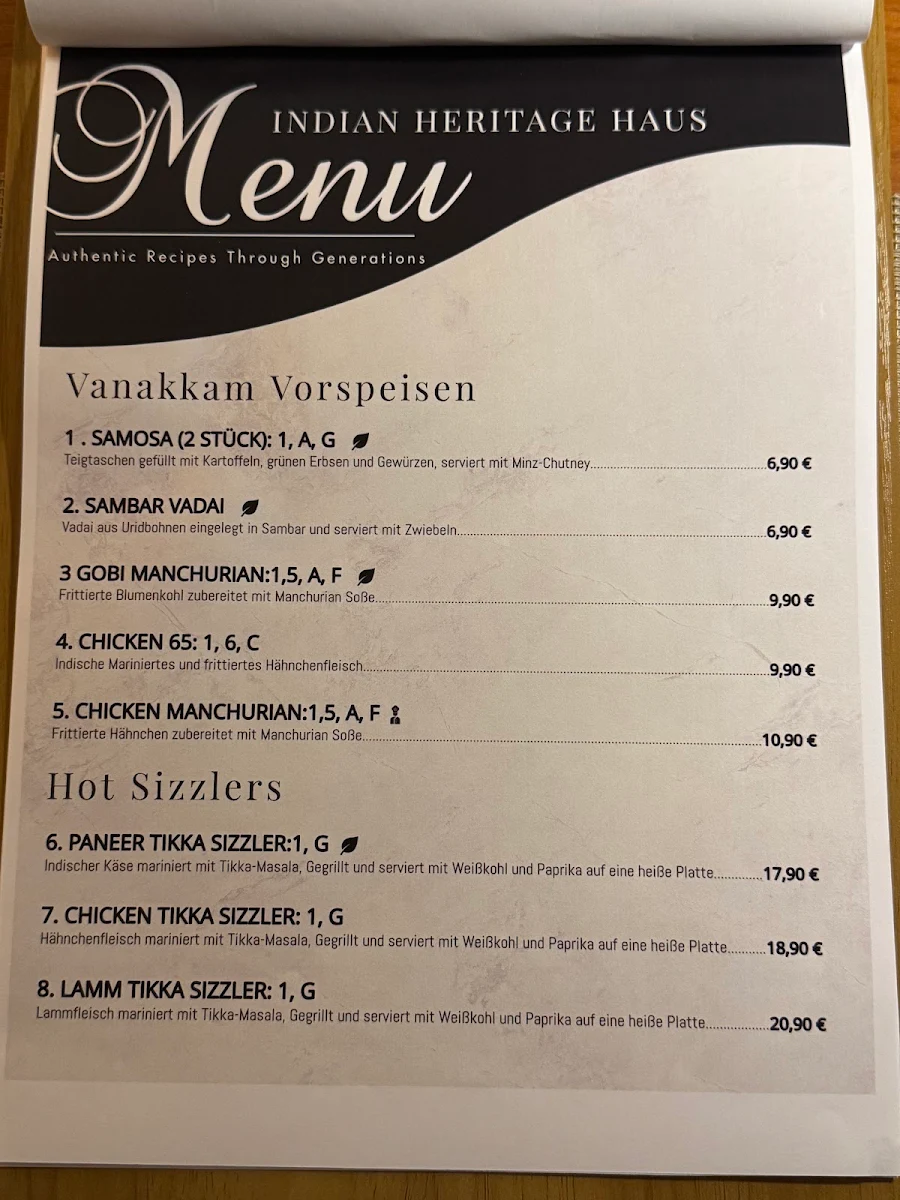 Speisekarte photo 3