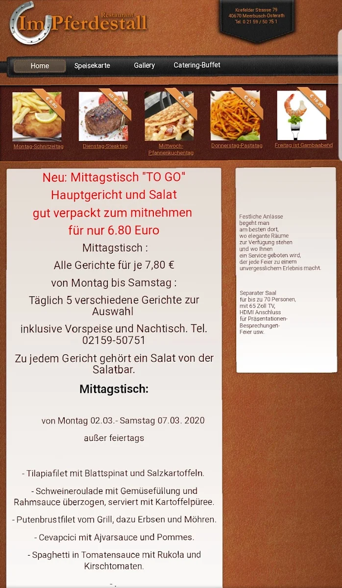 Speisekarte photo 1