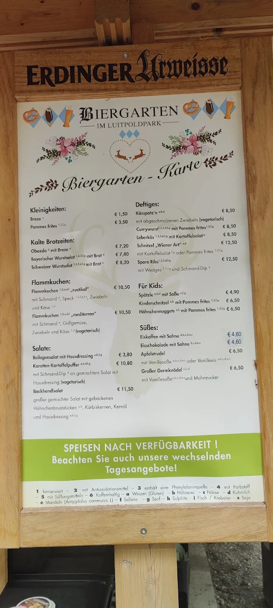 Speisekarte photo 2