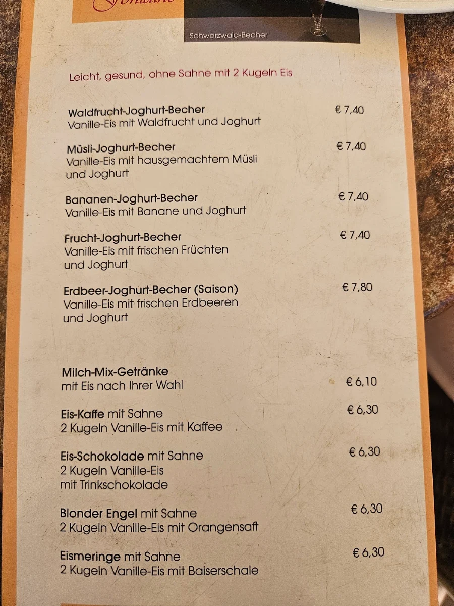 Speisekarte photo 1