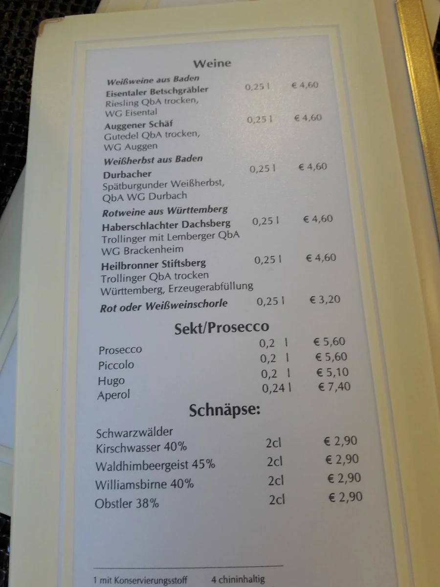 Speisekarte photo 6