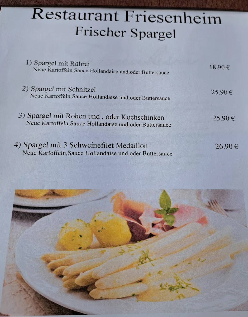 Speisekarte photo 1